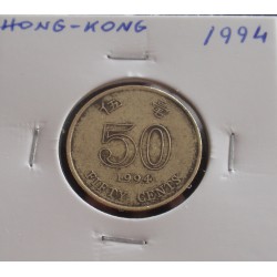 Hong - Kong - 50 Cents - 1994