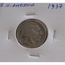 E. U. América - 5 Cents - 1937