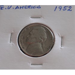 E. U. América - 5 Cents - 1952