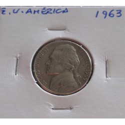 E. U. América - 5 Cents - 1963