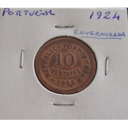 Portugal - 10 Centavos -...