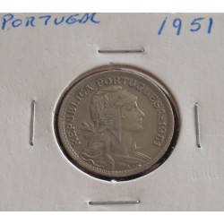 Portugal - 50 Centavos - 1951