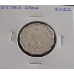 Serra Leoa - 5 Cents - 2022
