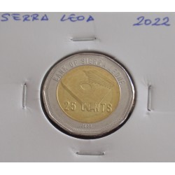 Serra Leoa - 25 Cents - 2022