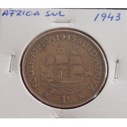 África do Sul - 1 Penny - 1943