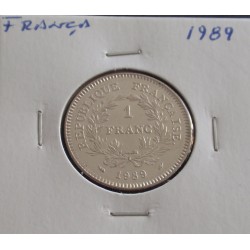 França - 1 Franc - 1989