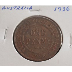 Austrália - 1 Penny - 1936