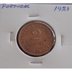 Portugal - 2 Centavos - 1921