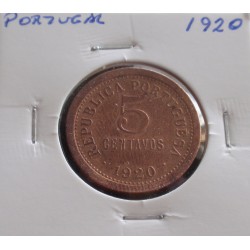 Portugal - 5 Centavos - 1920