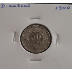 D. Carlos - 50 Réis - 1900