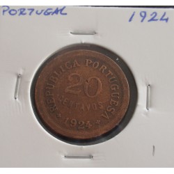 Portugal - 20 Centavos - 1924