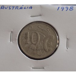 Austrália - 10 Cents - 1998