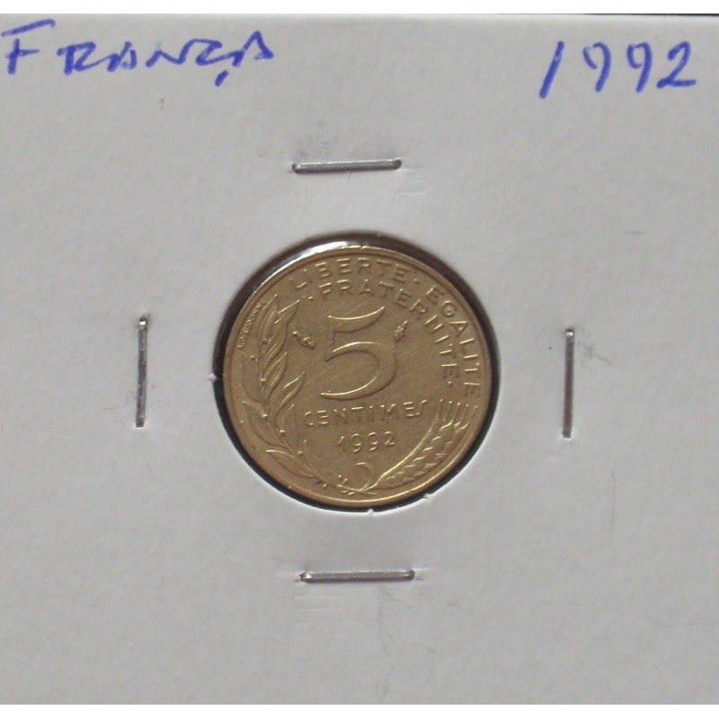 França - 5 Centimes - 1992