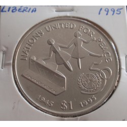 Libéria - 1 Dollar - 1995